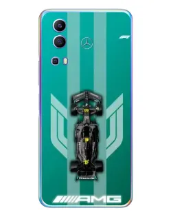 Чехол для Vivo Y72 с картинкой «Mercedes AMG Petronas»