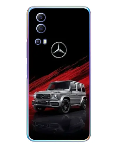 Чехол для Vivo Y72 с картинкой «Mercedes G-Class красный» Чехол для Vivo Y72 с картинкой «Mercedes G-Class красный»