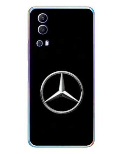 Чехол для Vivo Y72 с картинкой «Mercedes классический лого» Чехол для Vivo Y72 с картинкой «Mercedes классический лого»