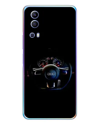Чехол для Vivo Y72 с картинкой «Салон Audi — руль» Чехол для Vivo Y72 с картинкой «Салон Audi — руль»
