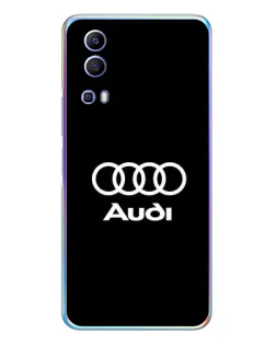 Чехол для Vivo Y72 с картинкой «Классическое лого Audi»