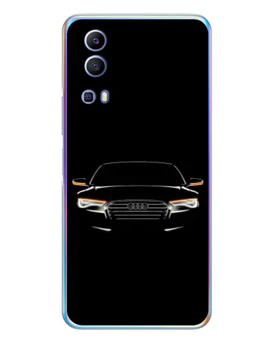 Чехол для Vivo Y72 с картинкой «Audi — ночной контур» Чехол для Vivo Y72 с картинкой «Audi — ночной контур»