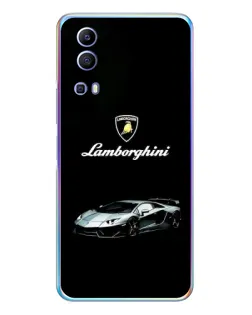 Чехол для Vivo Y72 с картинкой «Логотип Lamborghini классика»