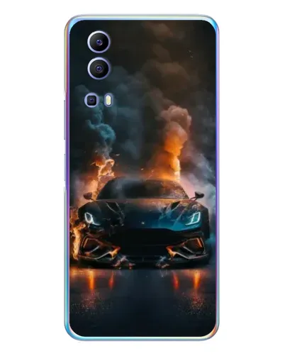 Чехол для Vivo Y72 с картинкой «Lamborghini дымная эстетика» Чехол для Vivo Y72 с картинкой «Lamborghini дымная эстетика»