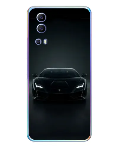 Чехол для Vivo Y72 с картинкой «Черный Lamborghini Aventador» Чехол для Vivo Y72 с картинкой «Черный Lamborghini Aventador»