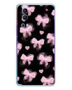 Чехол для Vivo Y72 с картинкой «Геометрия банта»