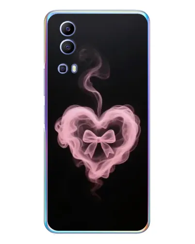 Чехол для Vivo Y72 с картинкой «Дымчатое сердце» Чехол для Vivo Y72 с картинкой «Дымчатое сердце»