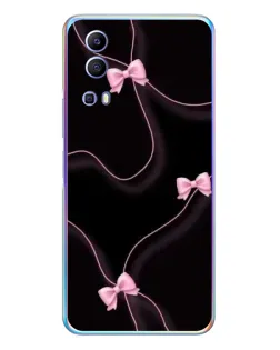 Чехол для Vivo Y72 с картинкой «Розовые ленты»