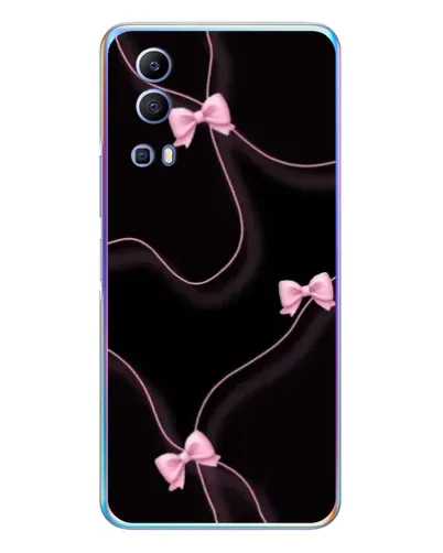 Чехол для Vivo Y72 с картинкой «Розовые ленты» Чехол для Vivo Y72 с картинкой «Розовые ленты»