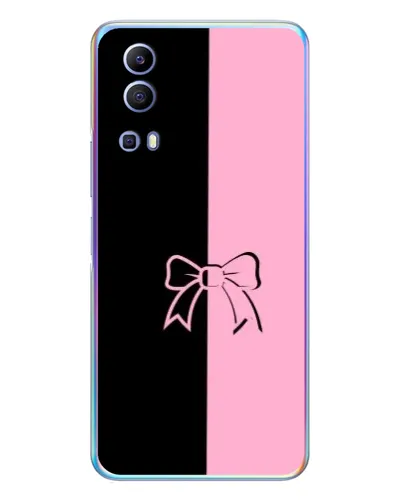 Чехол для Vivo Y72 с картинкой «Половинки банта» Чехол для Vivo Y72 с картинкой «Половинки банта»