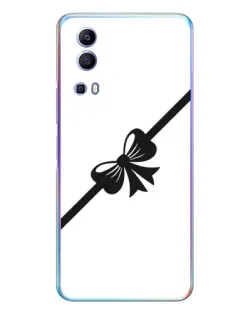 Чехол для Vivo Y72 с картинкой «Диагональный бант»