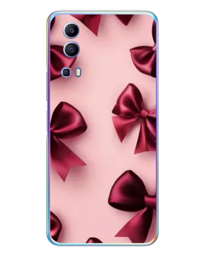 Чехол для Vivo Y72 с картинкой «Бордовый атлас» Чехол для Vivo Y72 с картинкой «Бордовый атлас»