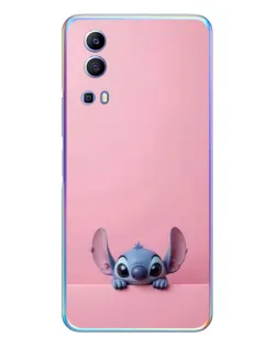 Чехол для Vivo Y72 с картинкой «Stitch выглядывает» Чехол для Vivo Y72 с картинкой «Stitch выглядывает»