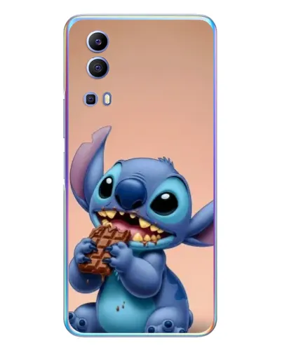 Чехол для Vivo Y72 с картинкой «Стич ест шоколад» Чехол для Vivo Y72 с картинкой «Стич ест шоколад»