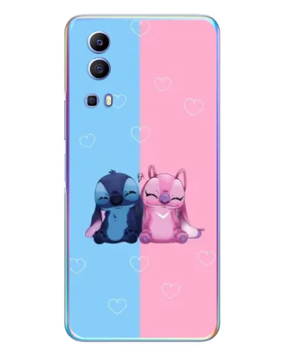 Чехол для Vivo Y72 с картинкой «Stitch и Angel Love» Чехол для Vivo Y72 с картинкой «Stitch и Angel Love»