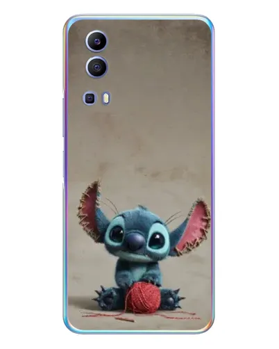Чехол для Vivo Y72 с картинкой «Стич на коричневом фоне» Чехол для Vivo Y72 с картинкой «Стич на коричневом фоне»