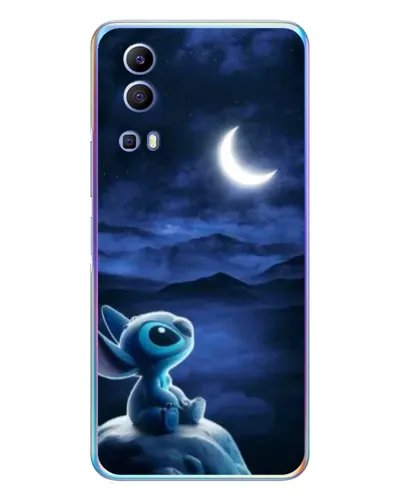 Чехол для Vivo Y72 с картинкой «Лунная ночь Стича» Чехол для Vivo Y72 с картинкой «Лунная ночь Стича»