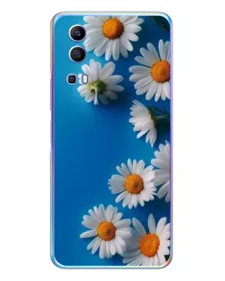 Чехол для Vivo Y72 с картинкой «Белоснежные маргаритки»