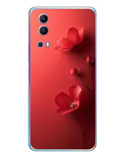 Чехол для Vivo Y72 с картинкой «Маковые соцветия»