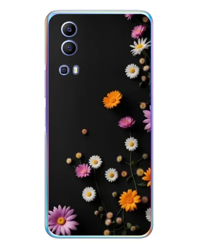 Чехол для Vivo Y72 с картинкой «Цветочная композиция» Чехол для Vivo Y72 с картинкой «Цветочная композиция»
