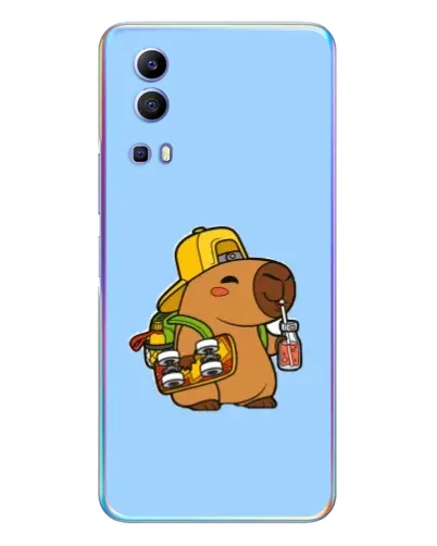 Чехол для Vivo Y72 с картинкой «Капибара на скейте» Чехол для Vivo Y72 с картинкой «Капибара на скейте»