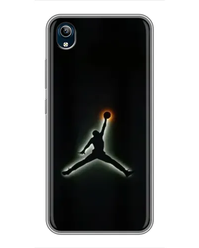 Чехол для Vivo Y91C с картинкой «Jordan Gradient Logo»