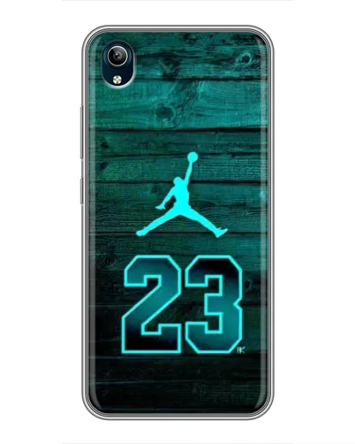 Чехол для Vivo Y91C с картинкой «Jordan Cyan 23»