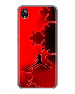 Чохол для Vivo Y91C з картинкою «Jordan Red Smoke»