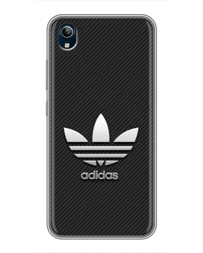 Чохол для Vivo Y91C з картинкою «Adidas Карбонова текстура» Чохол для Vivo Y91C з картинкою «Adidas Карбонова текстура»