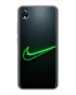 Чохол для Vivo Y91C з картинкою «Неоновий контур Nike»