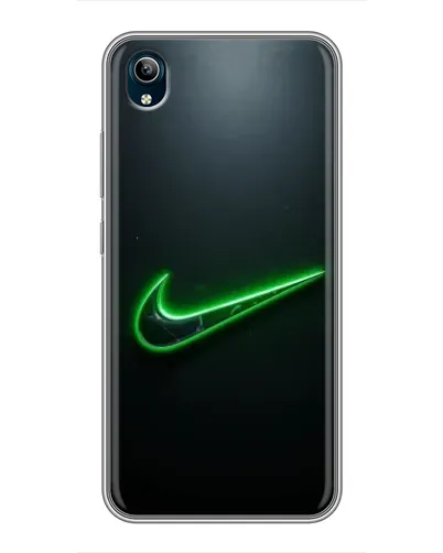 Чохол для Vivo Y91C з картинкою «Неоновий контур Nike» Чохол для Vivo Y91C з картинкою «Неоновий контур Nike»