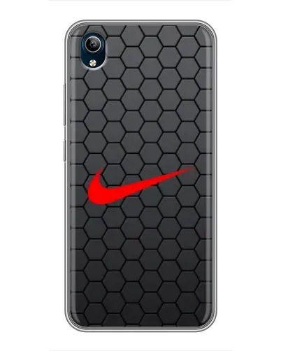 Чохол для Vivo Y91C з картинкою «Nike — карбонова сітка» Чохол для Vivo Y91C з картинкою «Nike — карбонова сітка»