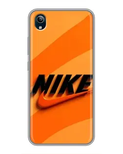 Чохол для Vivo Y91C з картинкою «Помаранчевий драйв Nike»