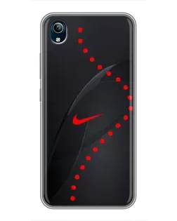 Чохол для Vivo Y91C з картинкою «Абстрактний дизайн Nike»