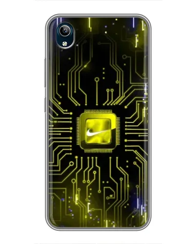 Чохол для Vivo Y91C з картинкою «Nike — золота іскра» Чохол для Vivo Y91C з картинкою «Nike — золота іскра»