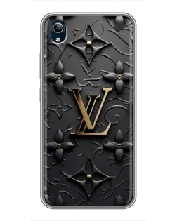 Чохол для Vivo Y91C з картинкою «Шкіряна текстура LV»