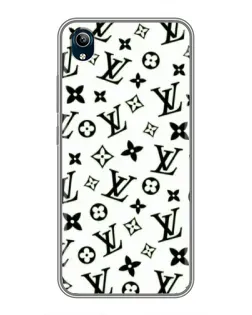 Чохол для Vivo Y91C з картинкою «Монохромний хаос LV»
