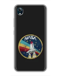 Чохол для Vivo Y91C з картинкою «NASA — емблема місії»