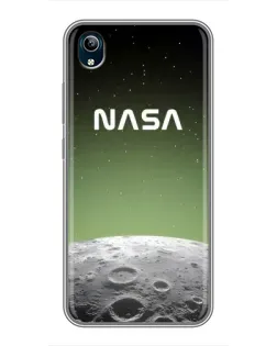 Чохол для Vivo Y91C з картинкою «NASA — місячний градієнт»