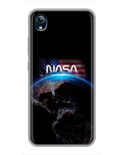 Чохол для Vivo Y91C з картинкою «Земля з космосу NASA»
