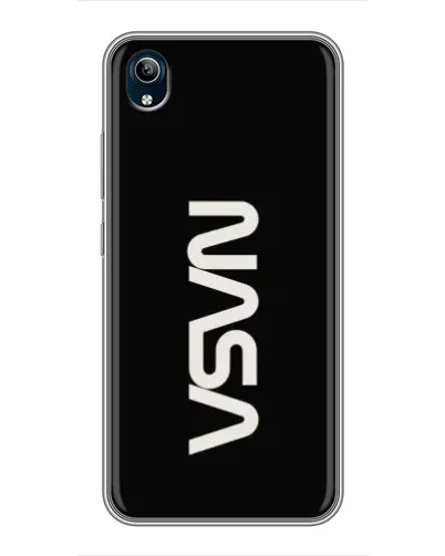 Чохол для Vivo Y91C з картинкою «NASA — вертикальний логотип» Чохол для Vivo Y91C з картинкою «NASA — вертикальний логотип»