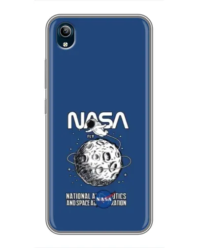 Чохол для Vivo Y91C з картинкою «NASA — місячна місія» Чохол для Vivo Y91C з картинкою «NASA — місячна місія»