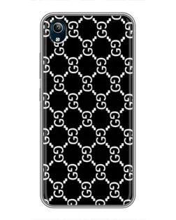 Чохол для Vivo Y91C з картинкою «Gucci — сітчастий паттерн»