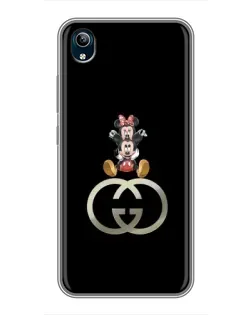 Чохол для Vivo Y91C з картинкою «Мінні Маус на лого»