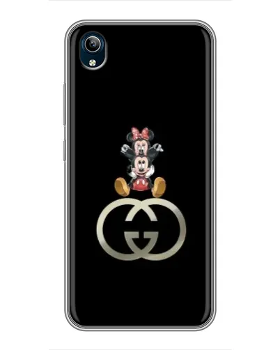 Чохол для Vivo Y91C з картинкою «Мінні Маус на лого» Чохол для Vivo Y91C з картинкою «Мінні Маус на лого»