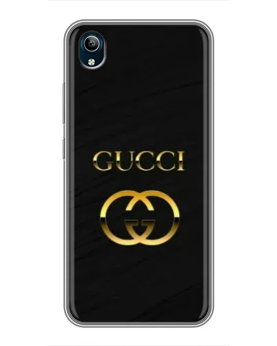 Чохол для Vivo Y91C з картинкою «Золотий логотип Gucci» Чохол для Vivo Y91C з картинкою «Золотий логотип Gucci»