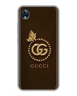Чохол для Vivo Y91C з картинкою «Gucci — золотий метелик»
