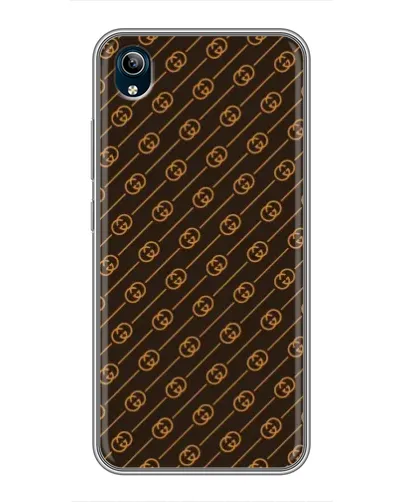 Чохол для Vivo Y91C з картинкою «Gucci — золоті діагоналі» Чохол для Vivo Y91C з картинкою «Gucci — золоті діагоналі»
