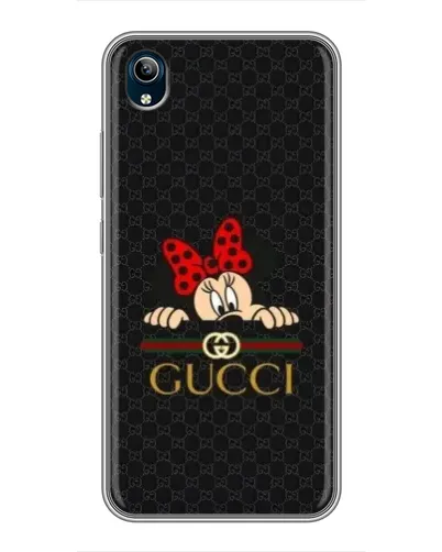 Чохол для Vivo Y91C з картинкою «Мінні Маус Gucci — чорний» Чохол для Vivo Y91C з картинкою «Мінні Маус Gucci — чорний»