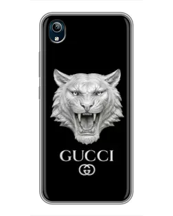 Чохол для Vivo Y91C з картинкою «Gucci — срібний лев» Чохол для Vivo Y91C з картинкою «Gucci — срібний лев»